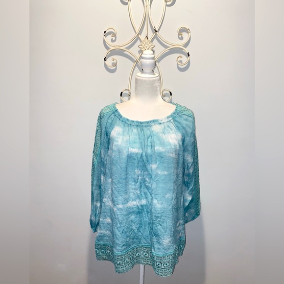 new directions Tops - New Directions 3/4 Sleeve Top - Large